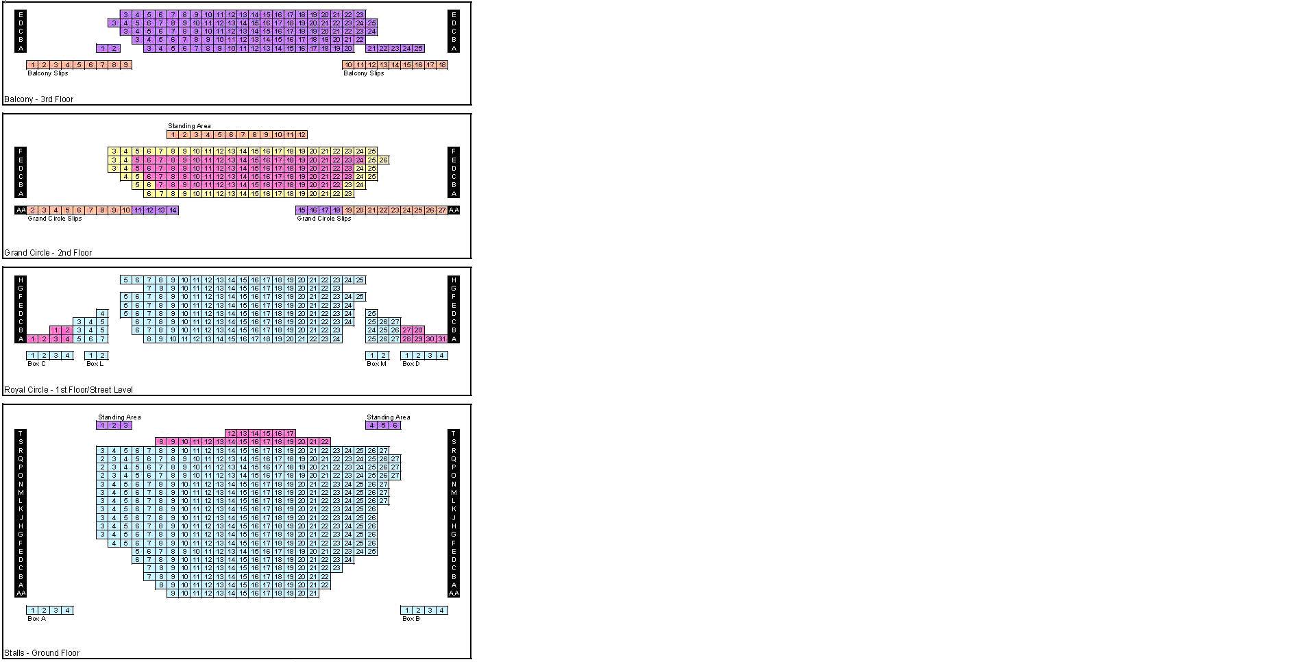 Noel coward theatre seating plan events shows theatre bookings